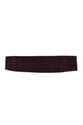 Maroon Cummerbund Belt 1