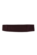 Maroon Cummerbund Belt 1