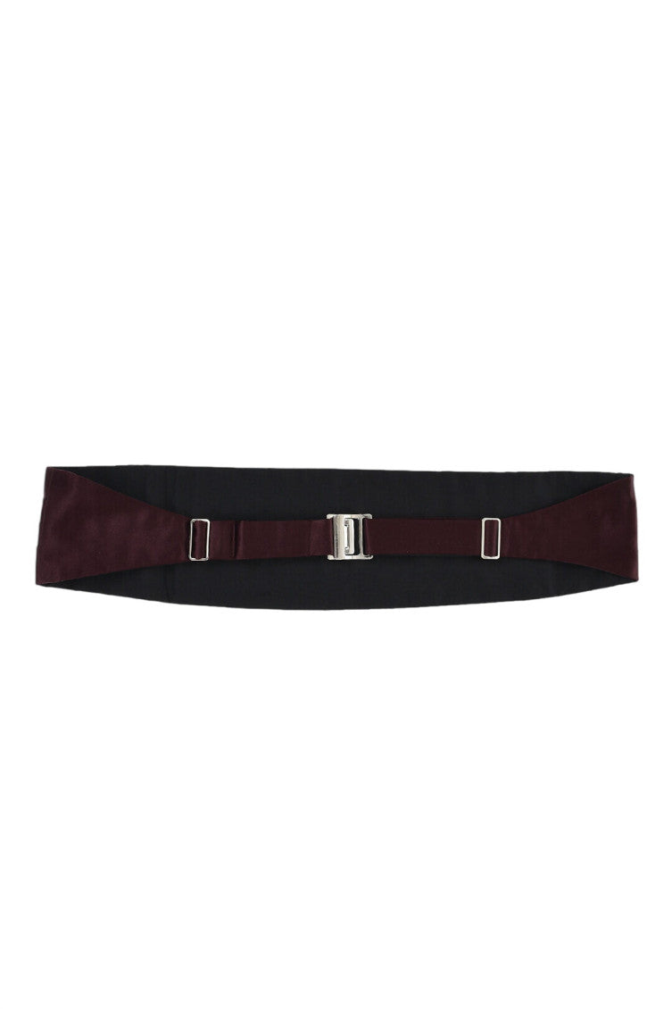 Maroon Cummerbund Belt 2