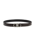 Brown Gancini Buckle Belt 1
