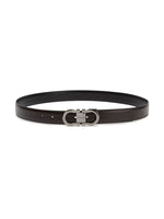 Brown Gancini Buckle Belt 1