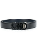 Black Gancini Buckle Belt 1