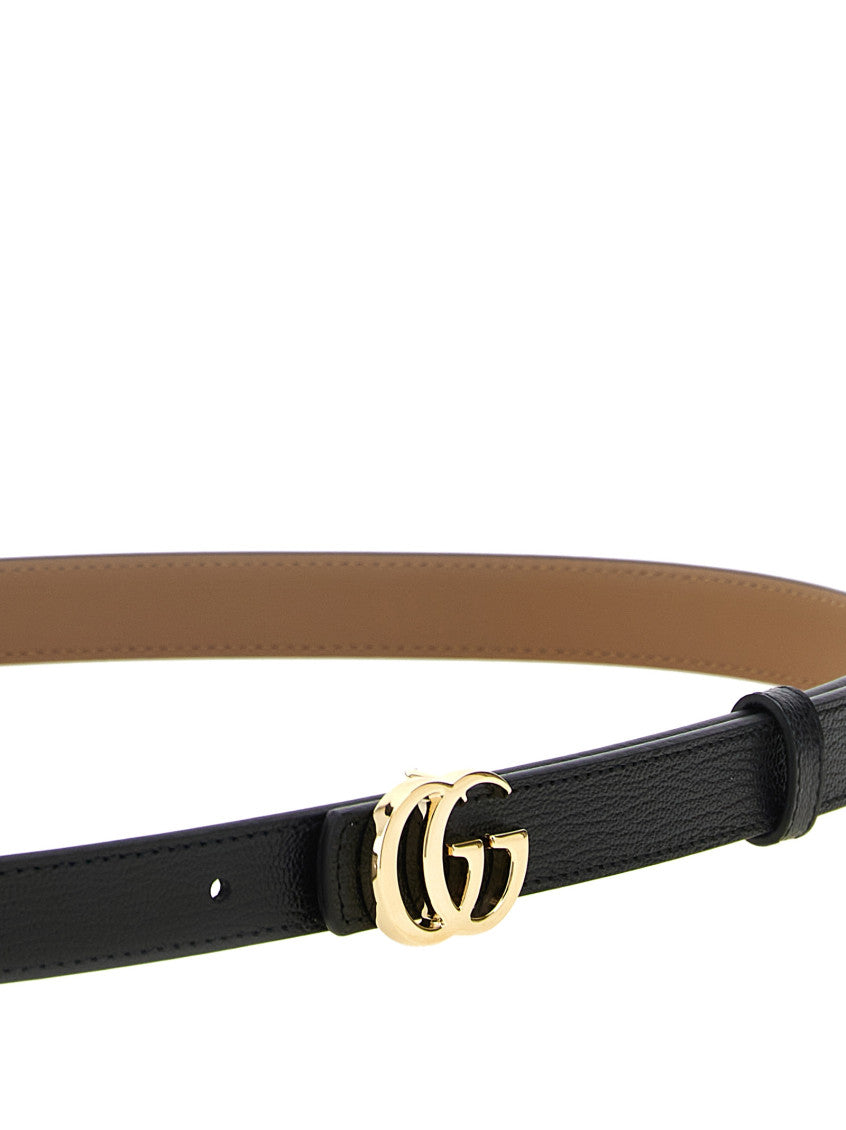 Black GG Buckle Belt 4