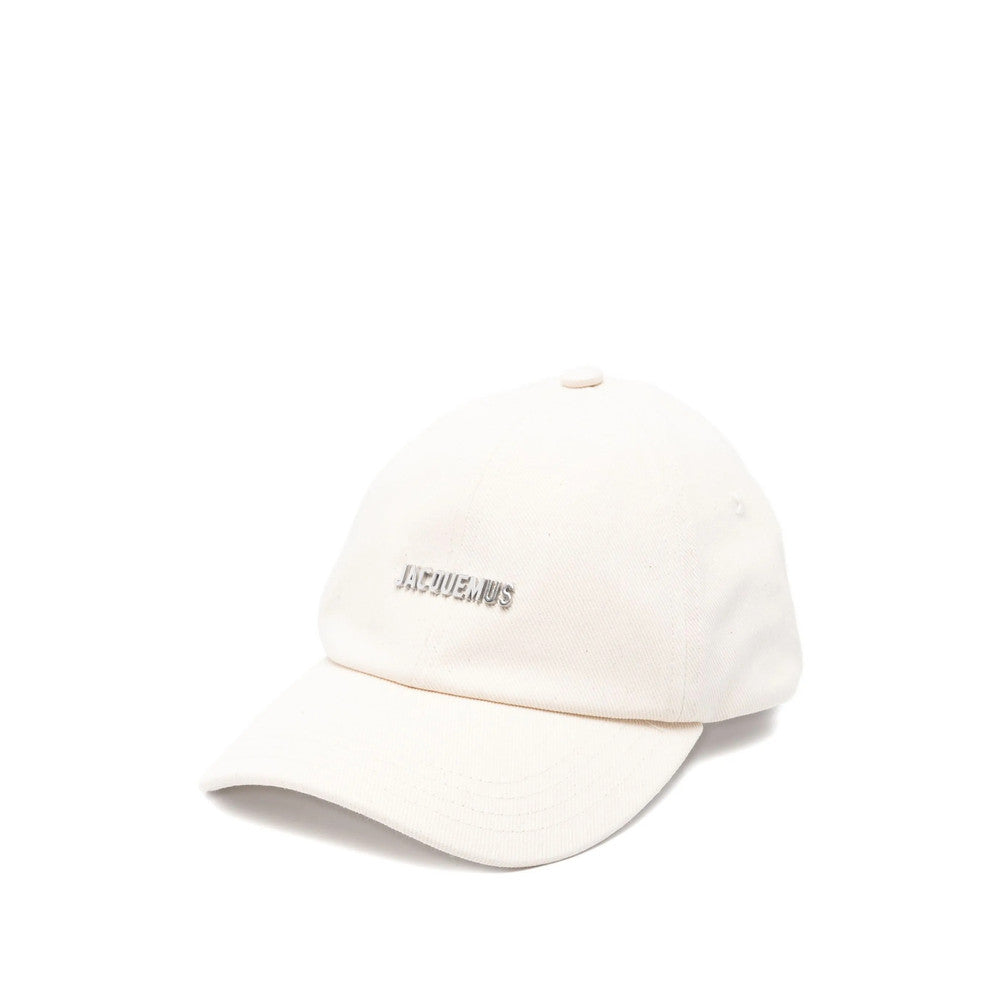 Beige Logo Baseball Cap 1