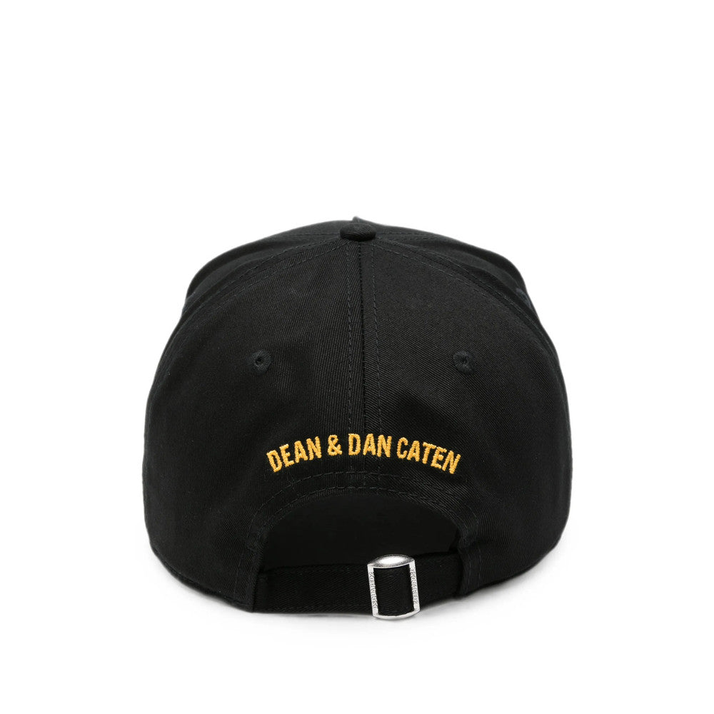 Black Logo Baseball Cap 2