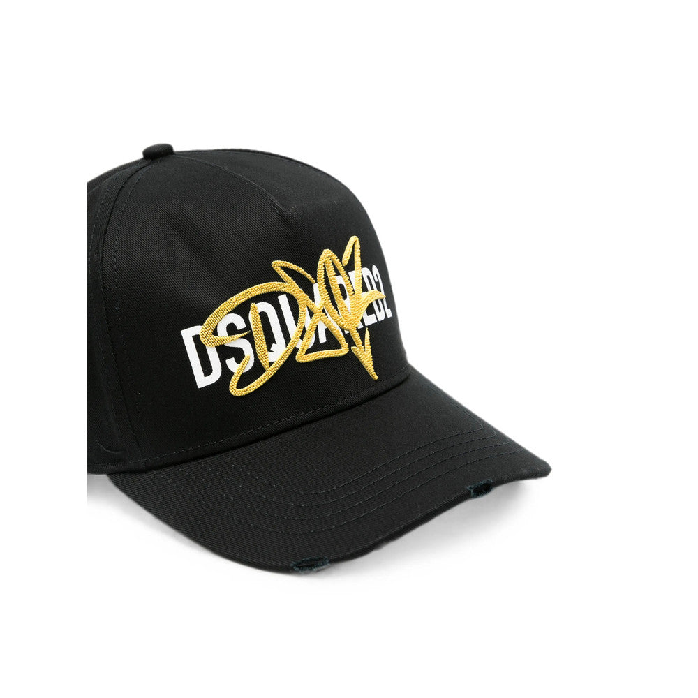 Black Logo Baseball Cap 3