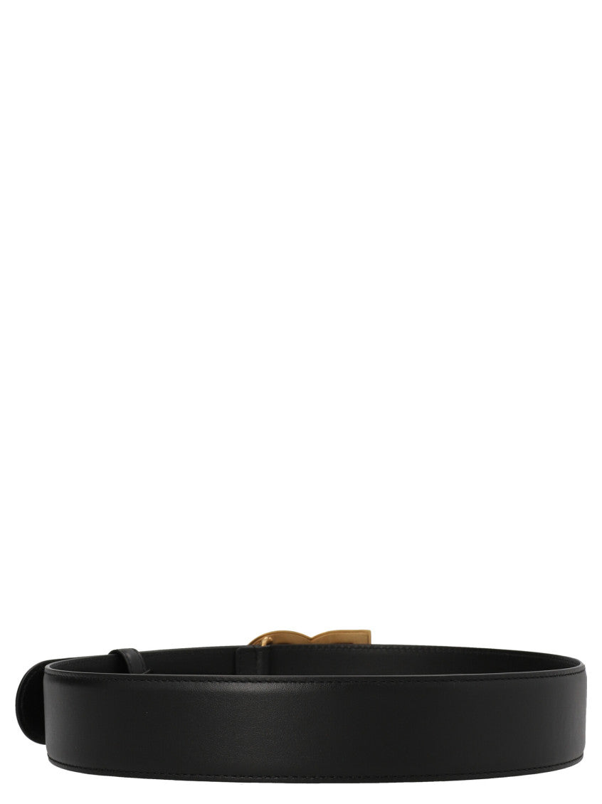 Black Embellished Buckle Belt 2