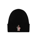 Black Grenoble Logo Beanie Cap 1