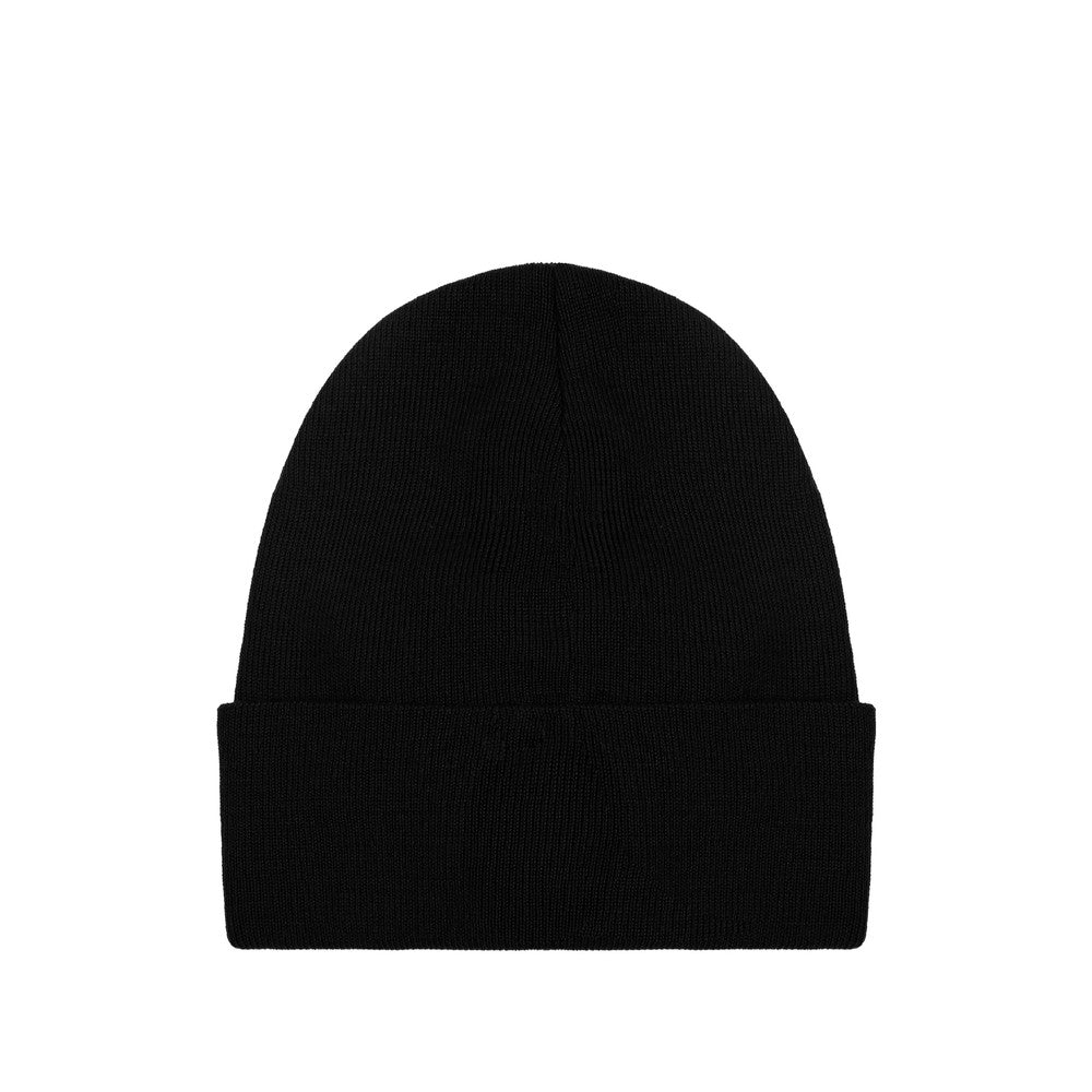 Black Grenoble Logo Beanie Cap 4