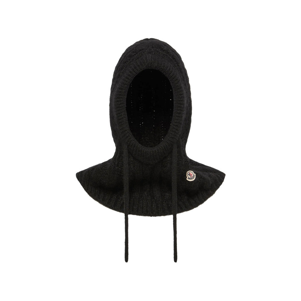 Black Knitted Winter Cap 1