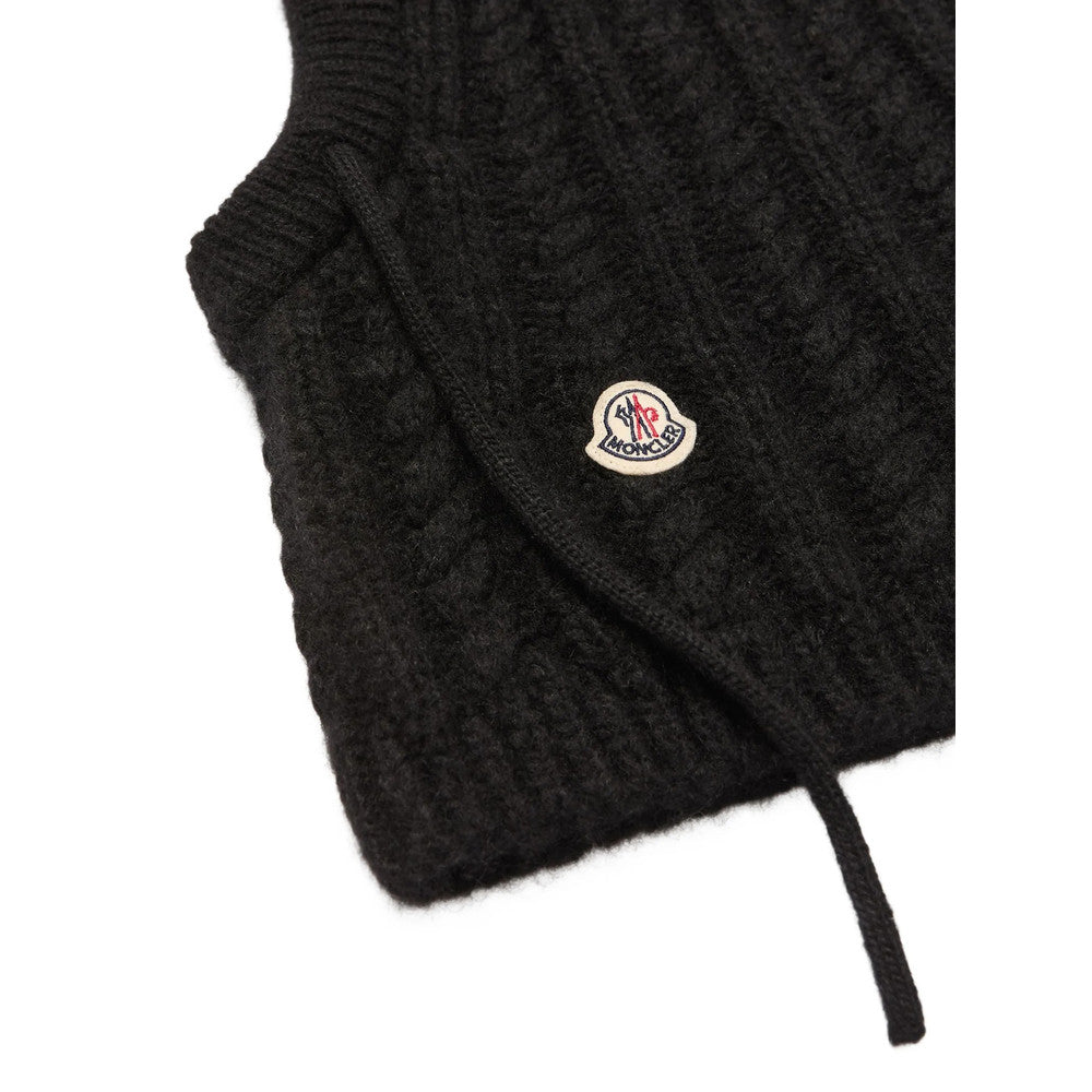 Black Knitted Winter Cap 4