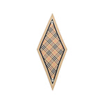 Beige Knight Checks Scarf 1