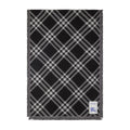 Black Check Scarf 1