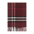 Bordeaux Check Scarf 1