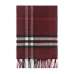 Bordeaux Check Scarf 1