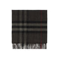 Grey Check Scarf 1