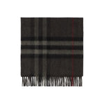 Grey Check Scarf 1