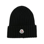 Black Logo Beanie Cap 1