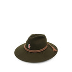 Green Grenoble Solid Fedora Hat 1