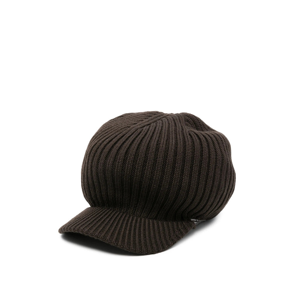 Brown Wales Bonner Knitted Winter Cap 1