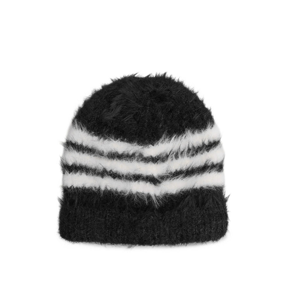 Black Stripes Beanie Cap 2
