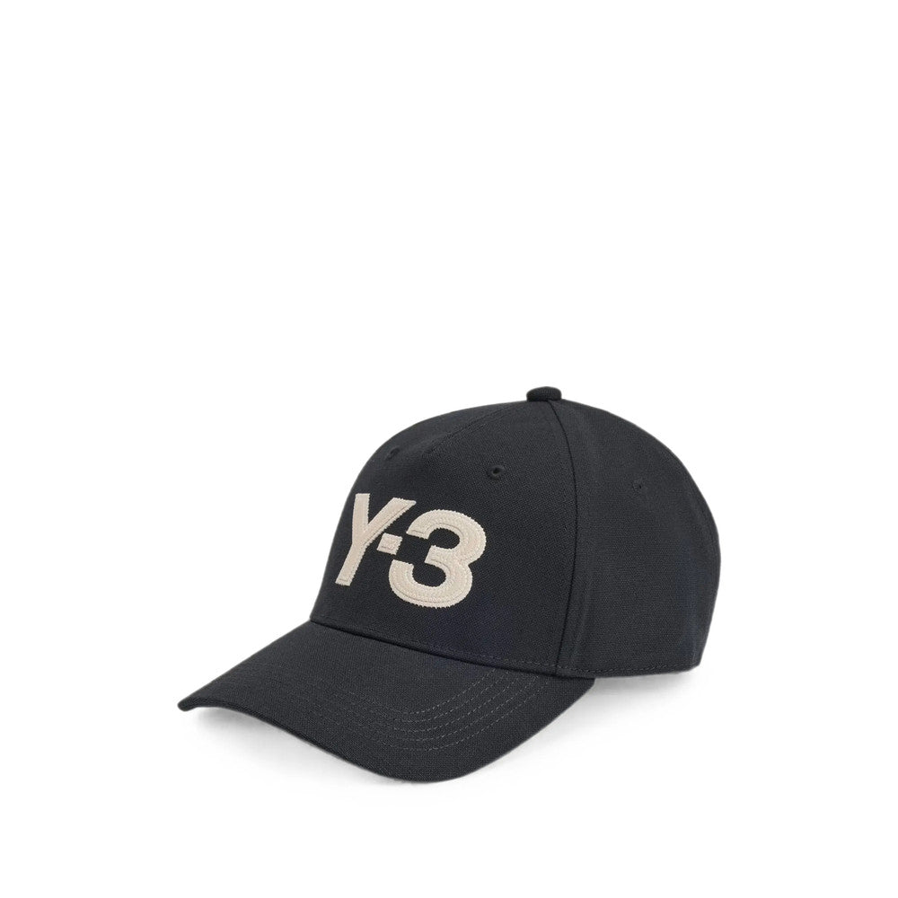Black Logo Baseball Cap 1
