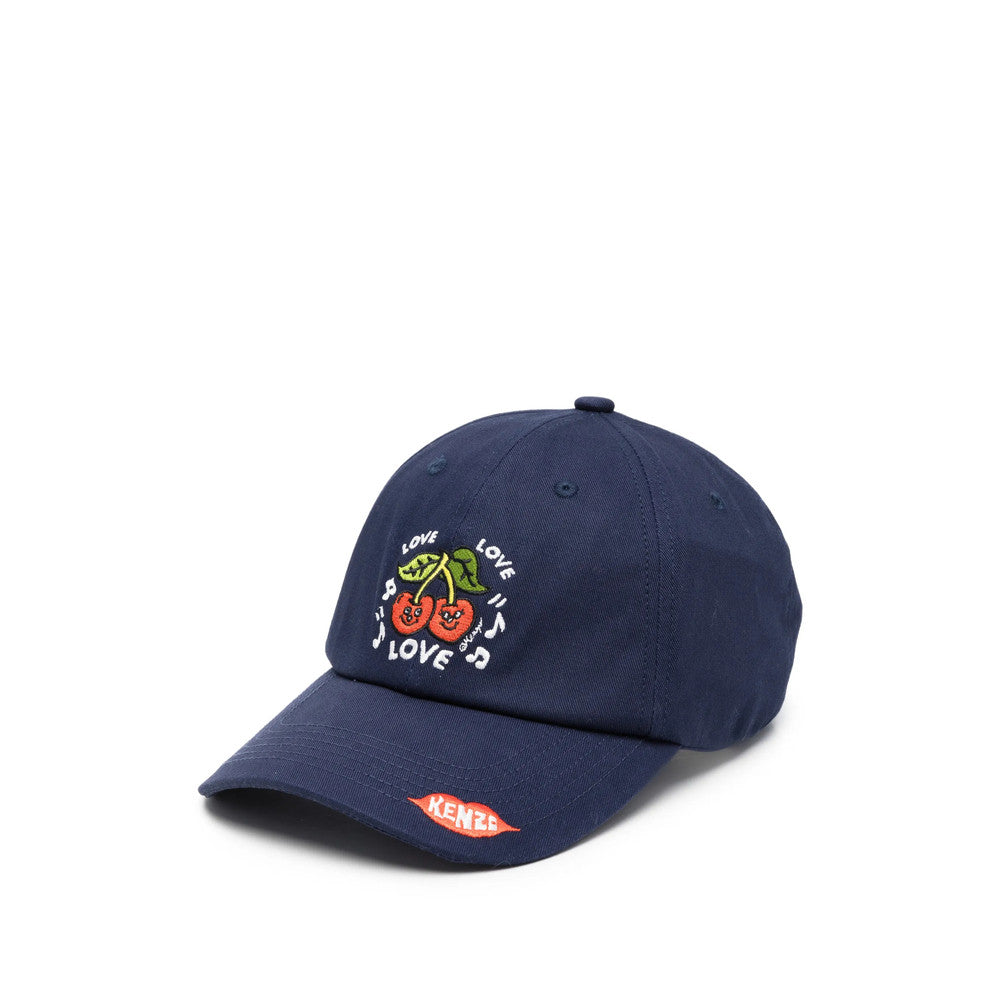 Blue Logo Baseball Cap 1