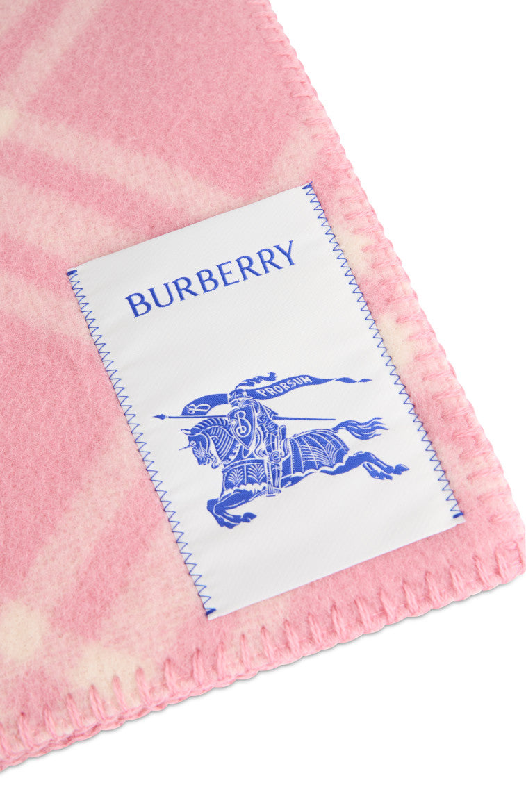 Pink Checks Scarf 2