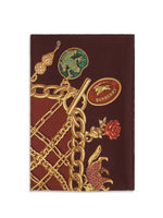 Maroon Printed Scarf 1