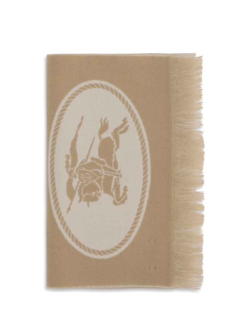 Beige Logo Scarf 1