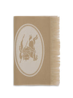 Beige Logo Scarf 1