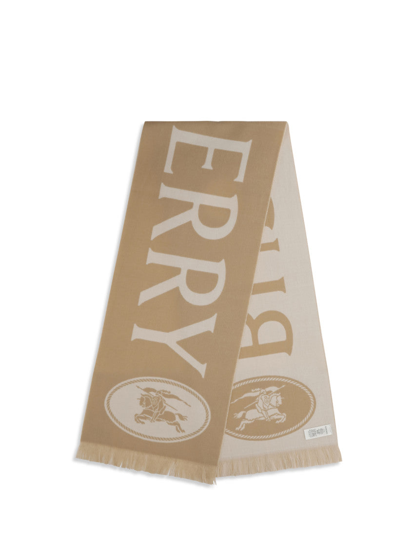 Beige Logo Scarf 2