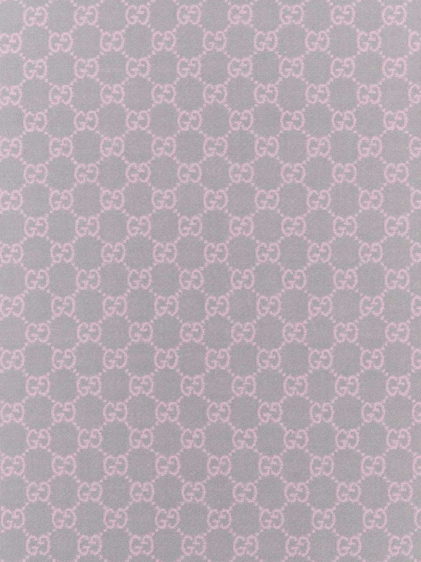 Grey GG Logo Scarf 3