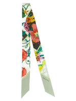 Green Flora Bandana Scarf 1