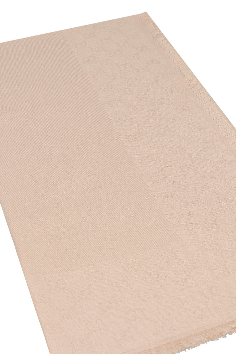 Pink GG Logo Scarf 2