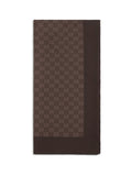 Brown GG Logo Scarf 1