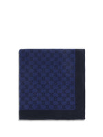 Blue GG Logo Scarf 1