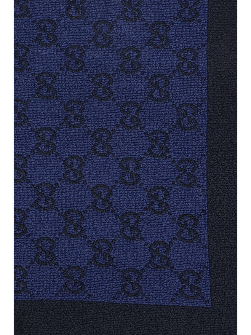 Blue GG Logo Scarf 3