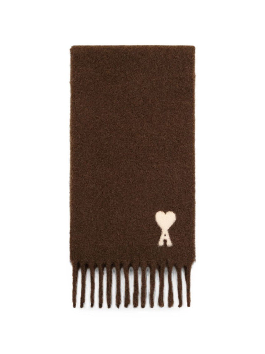 Brown Logo Scarf 1