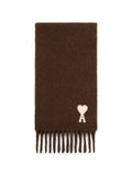 Brown Logo Scarf 1
