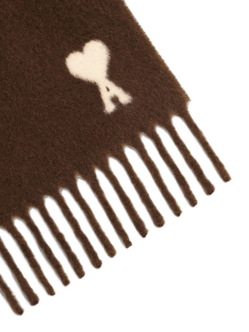 Brown Logo Scarf 2