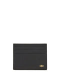 Black Gancini Logo Card Holder 1