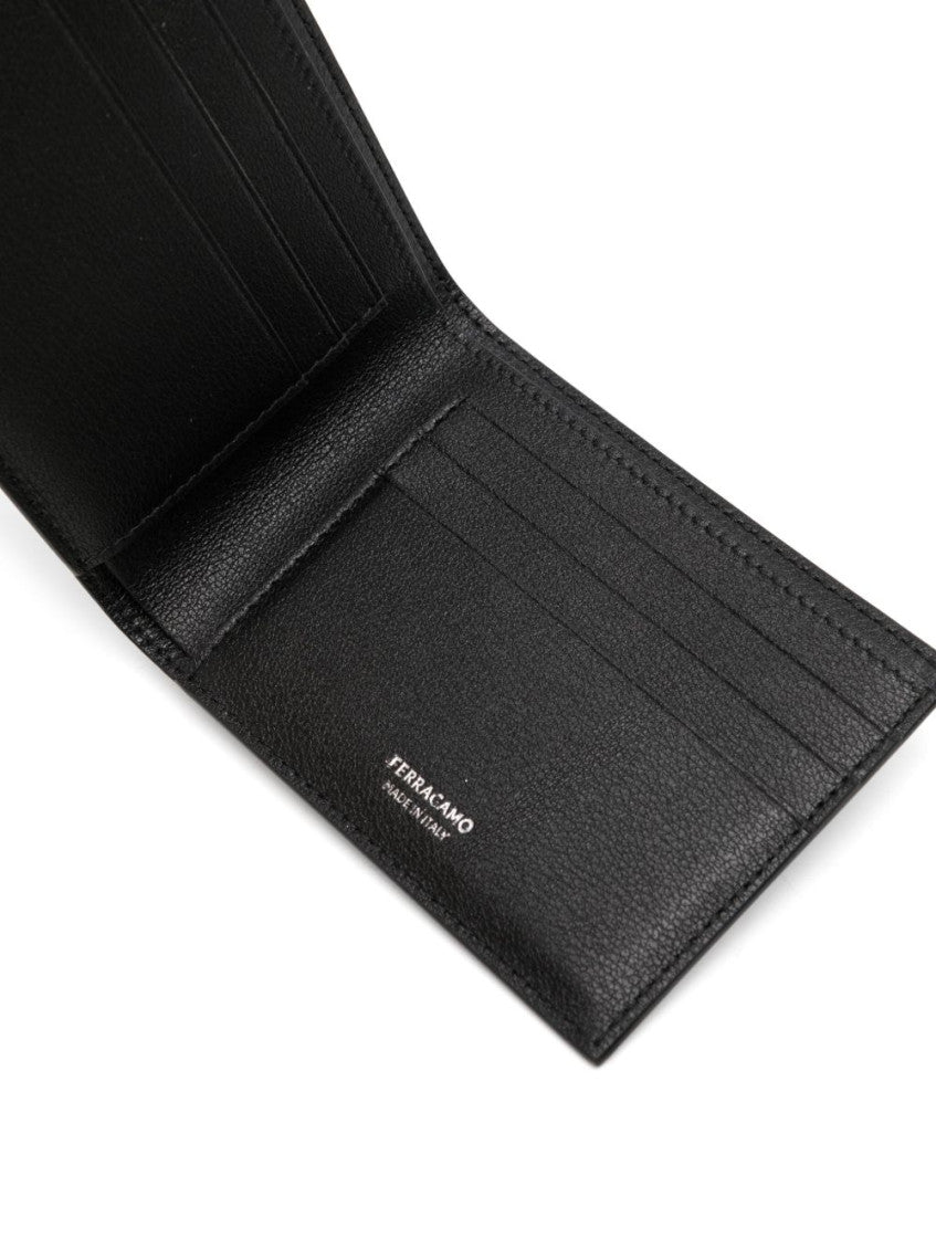 Black Gancini Logo Wallet 2