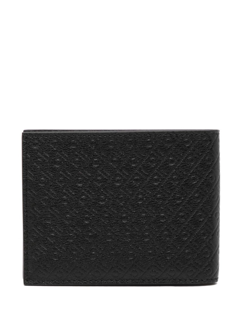 Black Gancini Logo Wallet 3