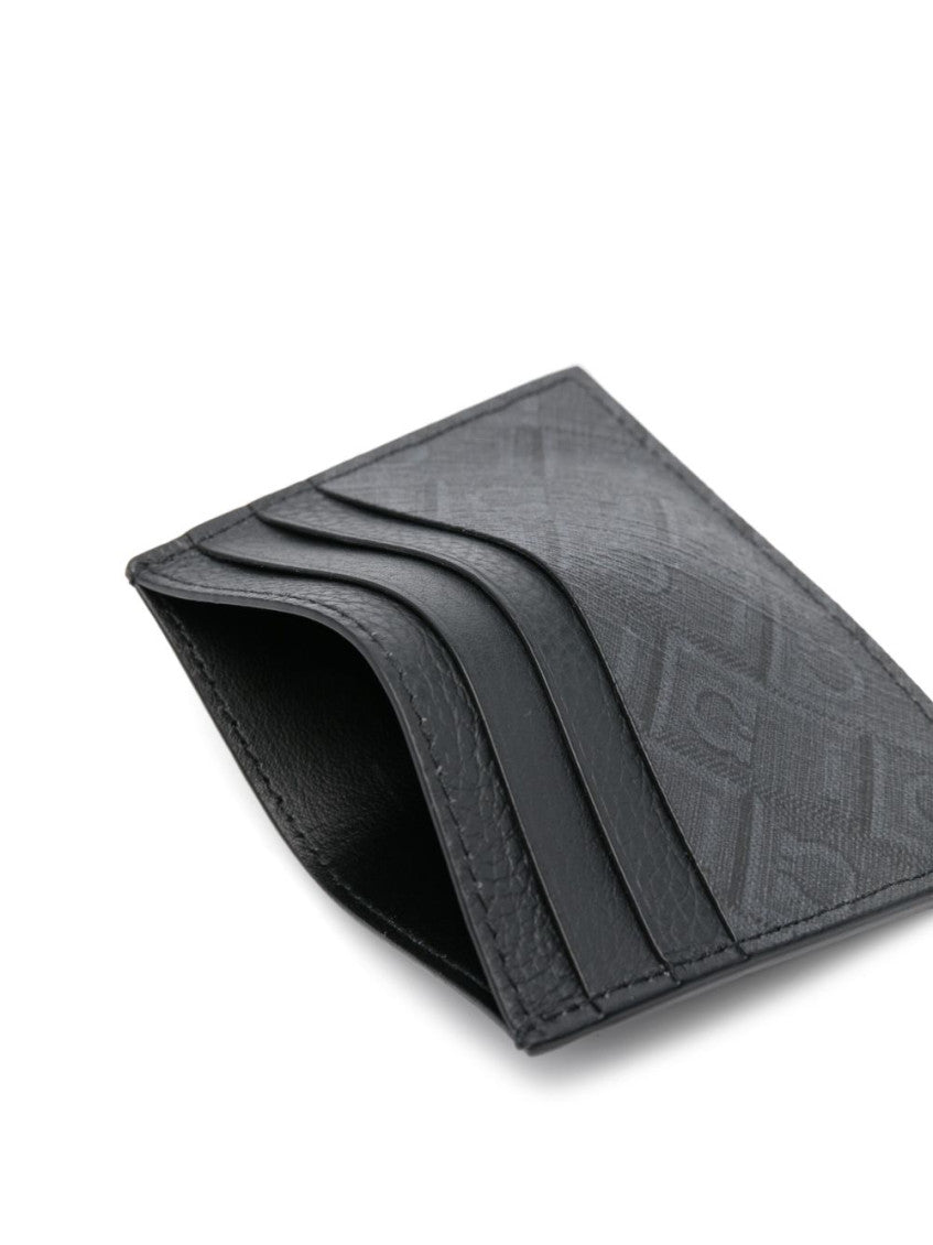 Black Logo Card Holder 2