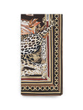 Brown Animal Print Scarves 1