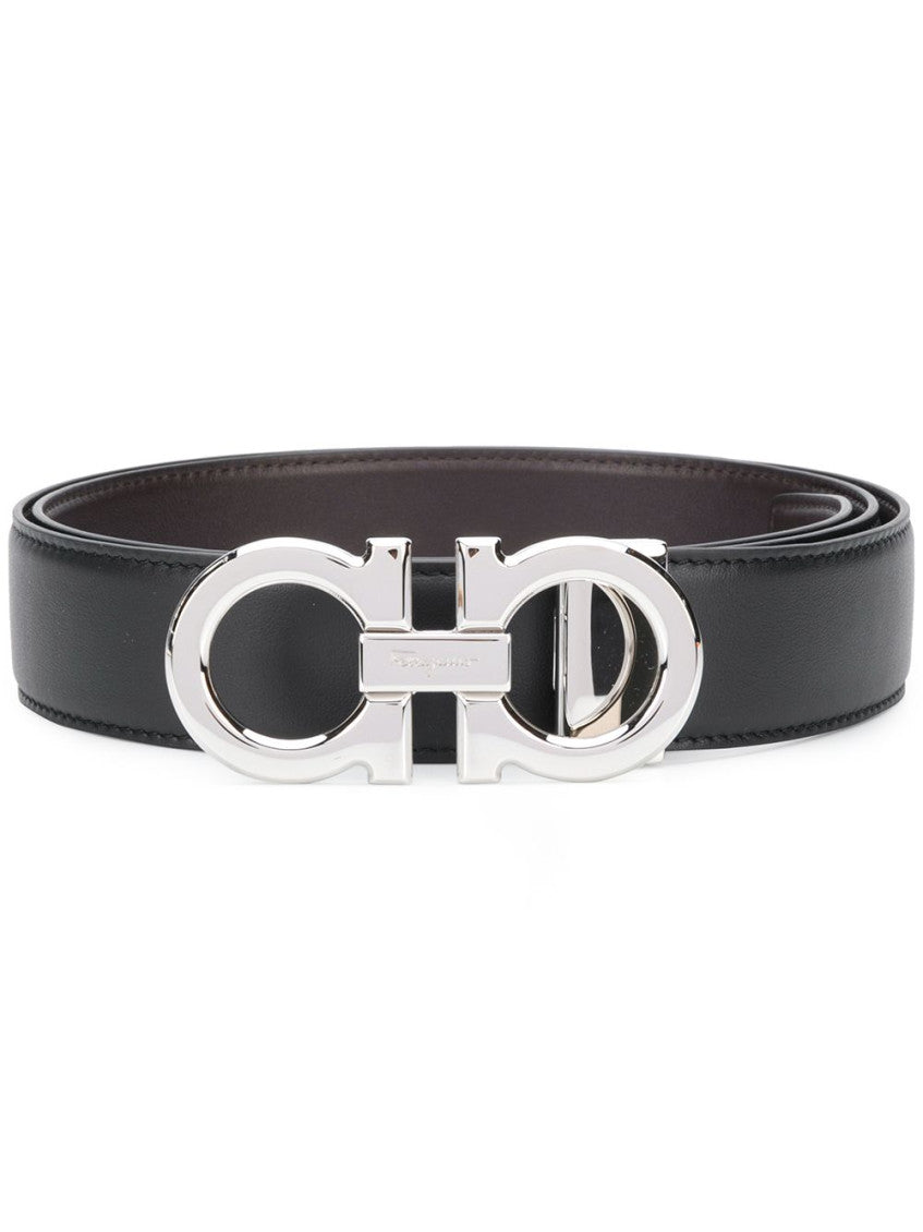 Black Reversible  Belt 1