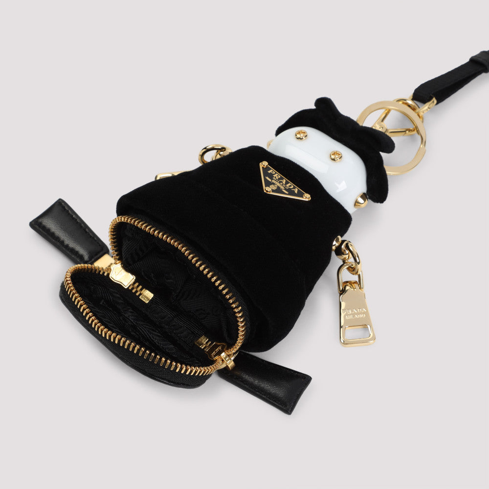 Black Soft Robot Charm Key Holder 5
