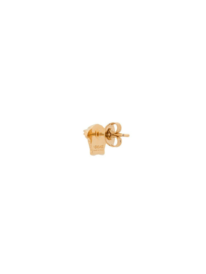 Golden Medusa Stud Earrings 4