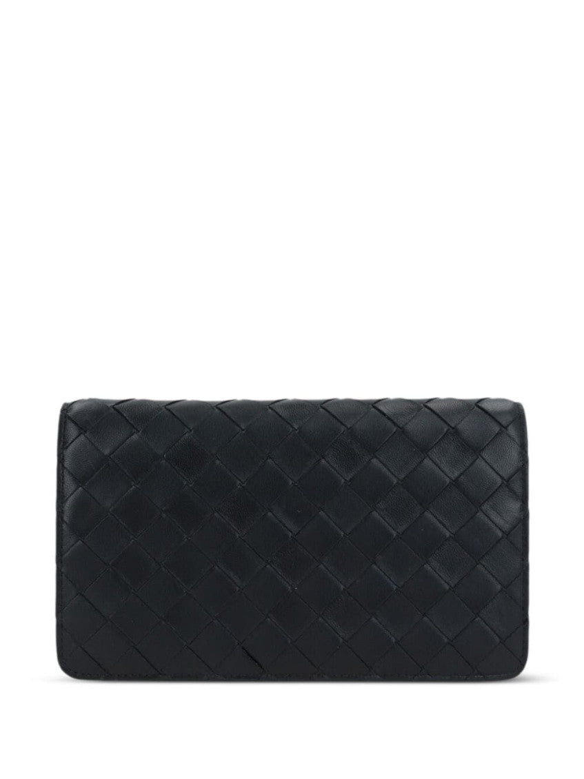 Black POUCH INTRECCIO Wallet 1